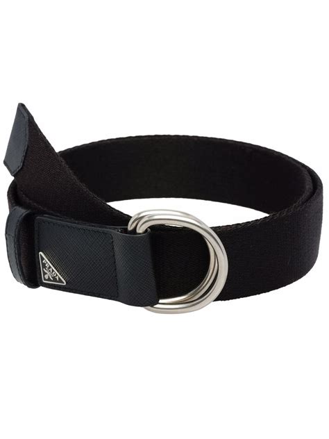 prada woven belt